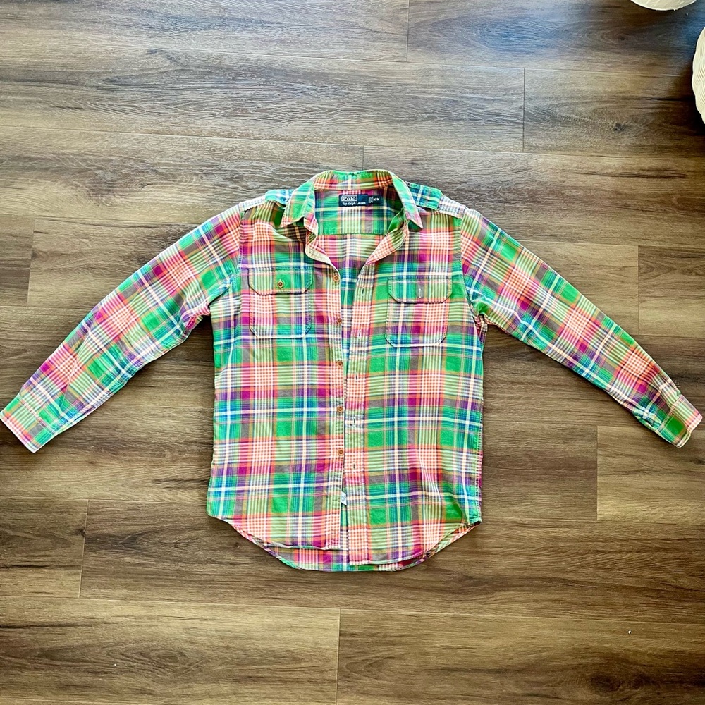 Polo Ralph Lauren Men’s Plaid Button Down